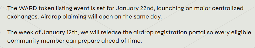 Update from <a href="/wardenprotocol/">Warden</a> call with Luis and other teams.

A lot was discussed regarding TGE, listing and future plans and improvements of warden studio. 
Read below for  the summary:-

1. Has the WARD TGE happened with the mainnet launch?

Yes, the TGE event has technically