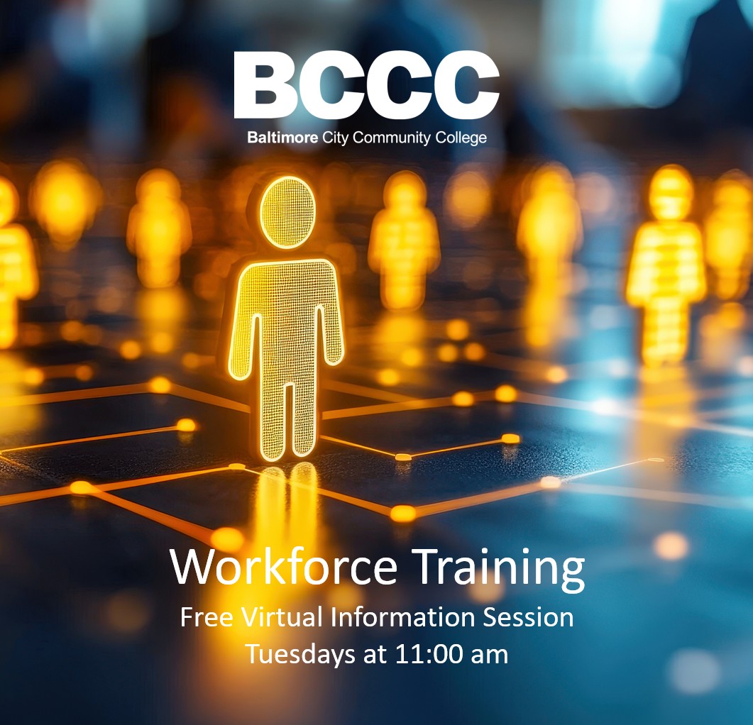 my_bccc's tweet image. Join BCCC at a Workforce Training Information Session Tuesdays at 11:00 am.  Learn about out programs, customized training, certifications and more. Register today at bccc.edu/workforce. #BCCC #WorkforceTraining