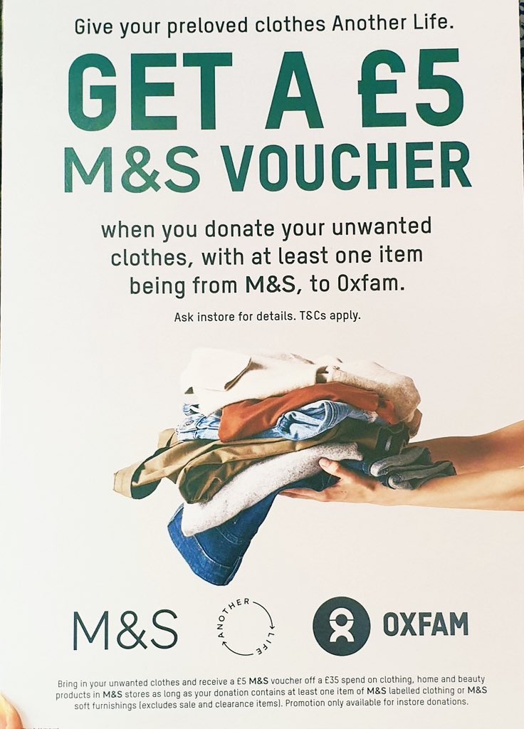 OxfamHexham's tweet image. Good afternoon 
Hope your day is going well going well ,full of happy thoughts and pleasant happenings 

Here’s an offer we hope you will find hard to refuse ..
Thanks for supporting OXFAM
#Oxfam #offers #donations