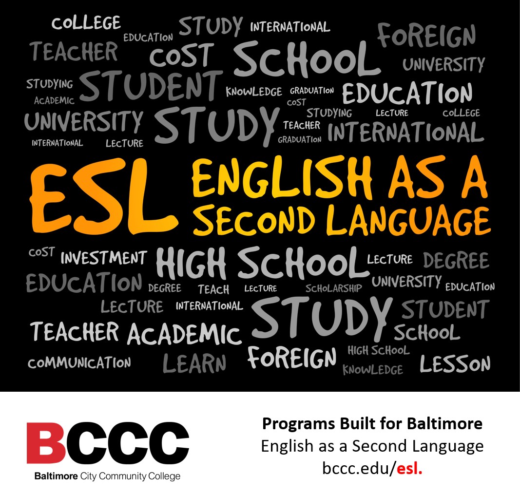 my_bccc's tweet image. BCCC’s English Language Services &amp;amp; Basic
Skills office offers a variety of English as a Second
Language (ESL) curricula at all levels to English
language learners. Learn more at bccc.edu/esl.
#BCCC #ESL