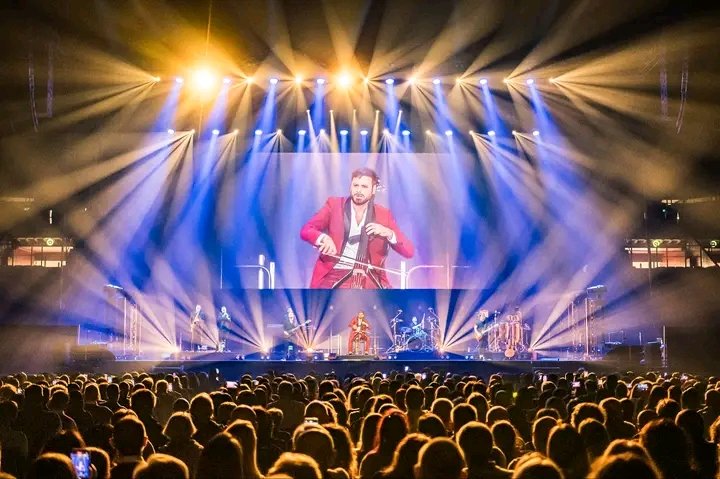 hausercello199's tweet photo. What a tour, what an atmosphere! ⭐️
Wroclaw, Bratislava, Vienna, Zurich and Milan… you were unforgettable!
Now it’s time for Spain &amp; Portugal — Bilbao, Madrid and Lisbon, get ready! 🔥 https://t.co/Yw2LszqB1Q