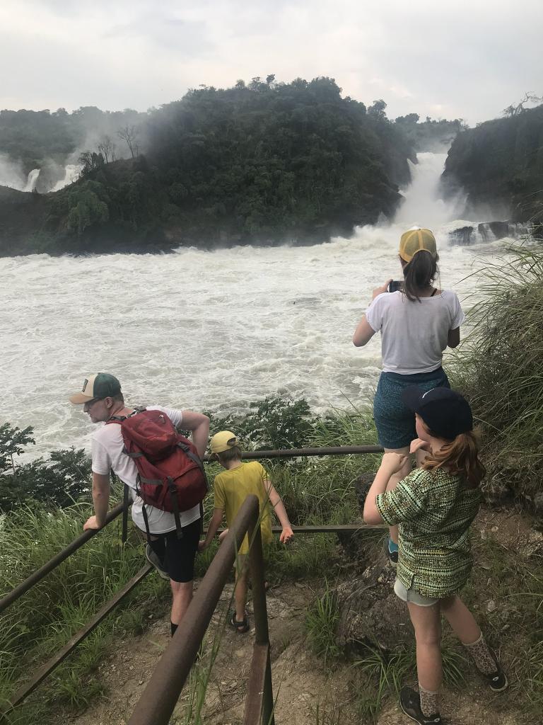 GideonSsekidde's tweet image. En route to Murchison Falls NP — where the Big 5 meet the world’s most powerful waterfall, _Kabalega Falls!_
Spot lions, elephants, buffalos, leopards &amp;amp; rhinos 🦁🐘🦏.
Feel the roar of Kabalega crashing 43m!.
#GoldenPosts
#MurchisonFalls #KabalegaFalls #BigFive #UgandaWildlife