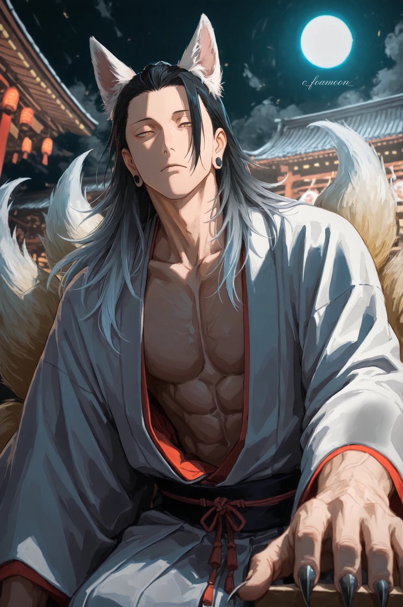 🦊🏮

#呪術廻戦 #JujutsuKaisen 
#夏油傑 #GetoSuguru