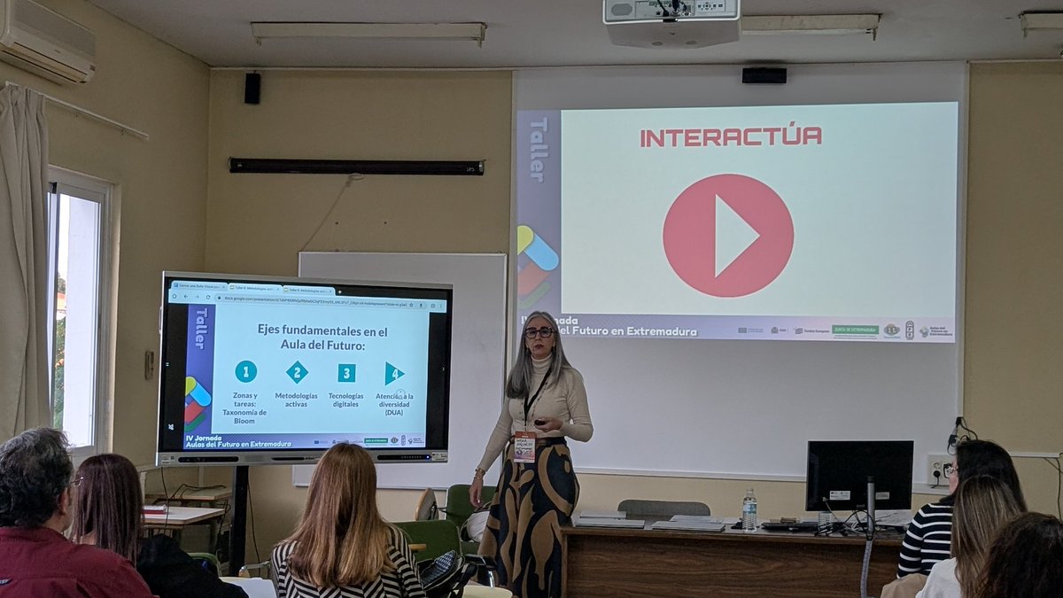 🟣🟡IV Jornada #AdFE🔵🔴

Taller 8 "Metodologías activas en el AdF" contado por Sandra Gallardo (asesora de formación en el CEP de Granada):

#IVJornadaAdFE