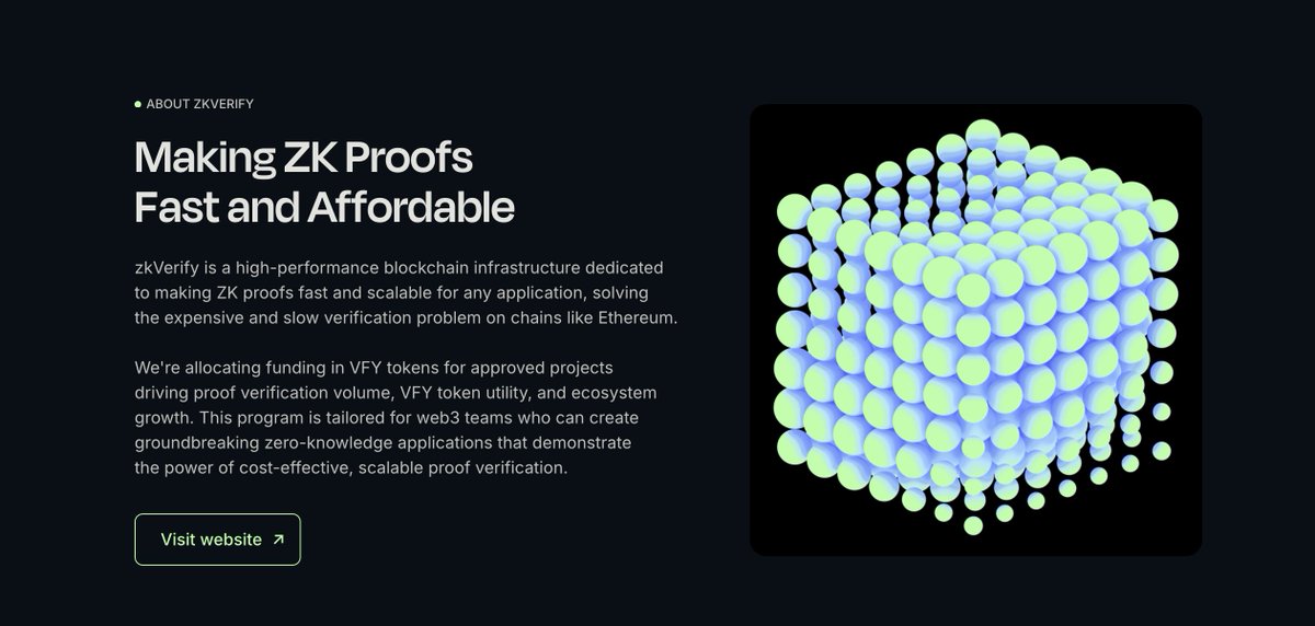 thriveprotocol's tweet image. Thrive and @ZKVProtocol are funding up to $100K each for projects creating applications that need reliable, cost-effective proof verification.

Join the growing zk movement and get funding to deliver real impact.

Apply here: zkverify.thrive.xyz