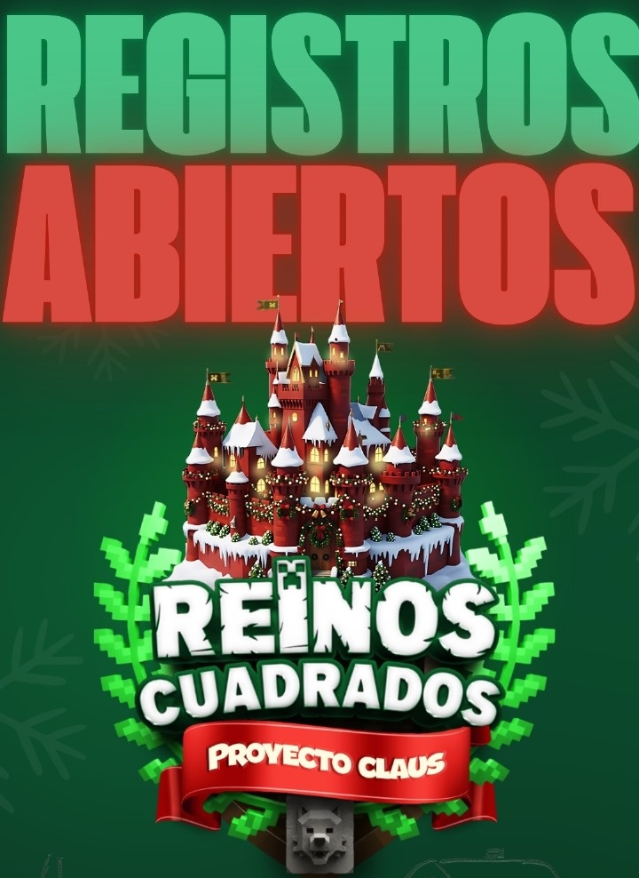 📢 Aun inscribirte para participar en nuestra próxima serie de Minecraft navideña.
Si deseas unirte a esta nueva aventura y formar parte de Proyecto Claus, completa el formulario disponible. 

¡LIKE ❤ y RT 🔄 PARA PARTICIPAR!
📝 FORMULARIO DE INSCRIPCIÓN: forms.gle/bbimMicBxTRwwx…