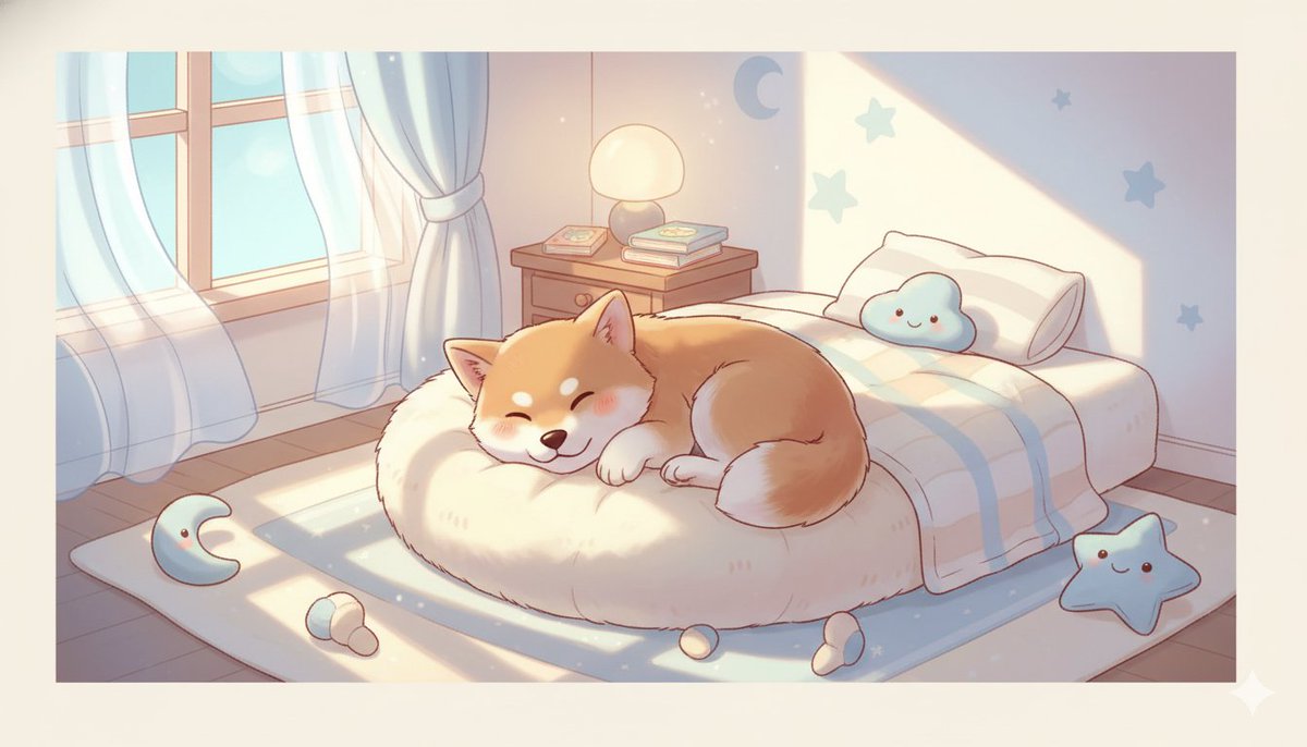 Good night, and pleasant dreams. #SHIB