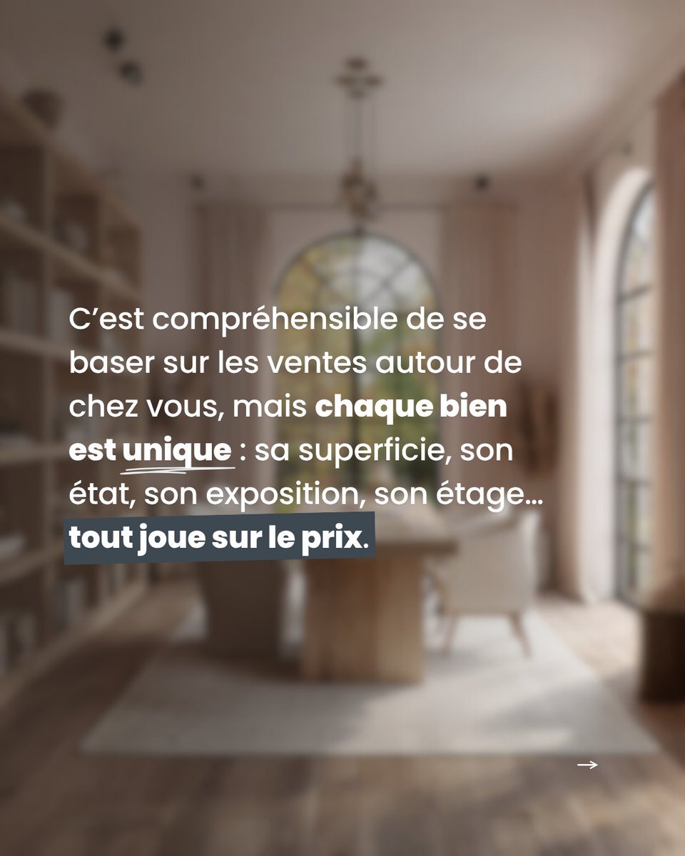 nat_immobilier's tweet image. &quot;Mon voisin a vendu 450 000 €, donc moi aussi !&quot;… Patience !

Chaque bien est unique et le marché évolue vite ! 📉📈

Pour une vraie estimation, contactez Nat-Immobilier.

📞 Évaluez correctement votre bien !

#immobilier #estimation
