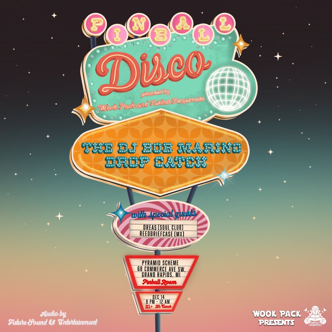 DropCatchMusic's tweet image. Back to one of the best pinball joints in MI with my boy The DJ Bob Marino!

Pinball + Disco Ball = 💕