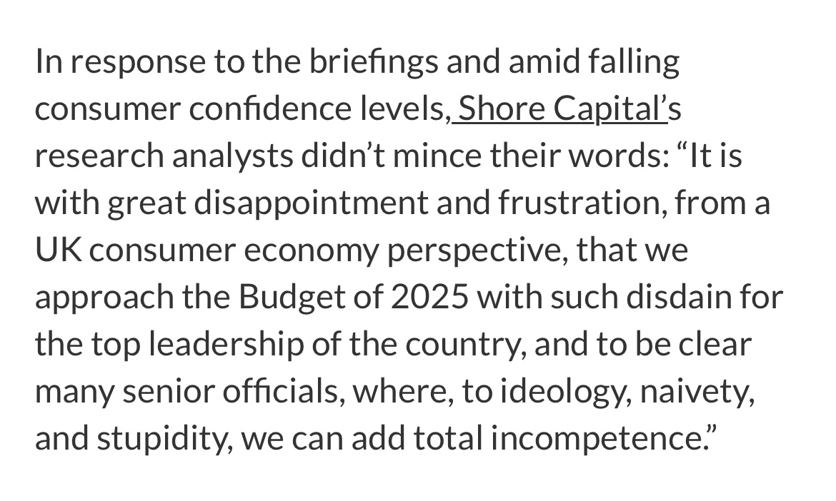 alysdenby's tweet image. Astonishingly brutal assessment of the government from investors here

Via @MauricioFCA_ 

Full story below