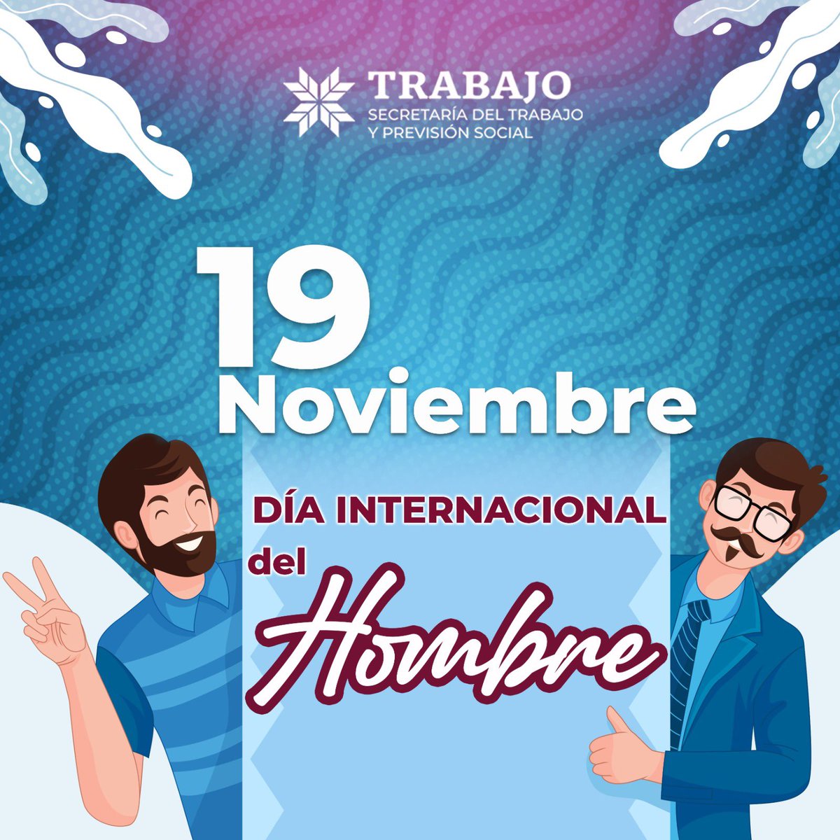 strabajohgo's tweet image. En el Día del Hombre reconocemos a quienes, con compromiso y responsabilidad, contribuyen al desarrollo laboral y social de Hidalgo.
Desde la STPSH impulsamos entornos de trabajo más justos, seguros e igualitarios para todas y todos.
#DíaDelHombre #PrimeroElPueblo