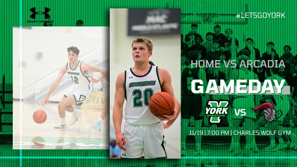Back inside Charles Wolf tonight!

📺: gomacsports.tv/ycpspartans/
🎧: 989woyk.com/listen-live

#LetsGoYork