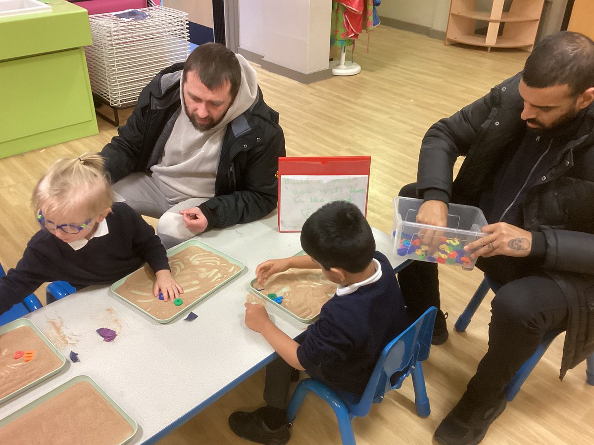 YewTreeSandwell's tweet image. What an amazing afternoon from the parents and carers of RB in our first Early Language parent workshop. The children loved exploring all the different activities and developing their language. #LearningWithoutLimits