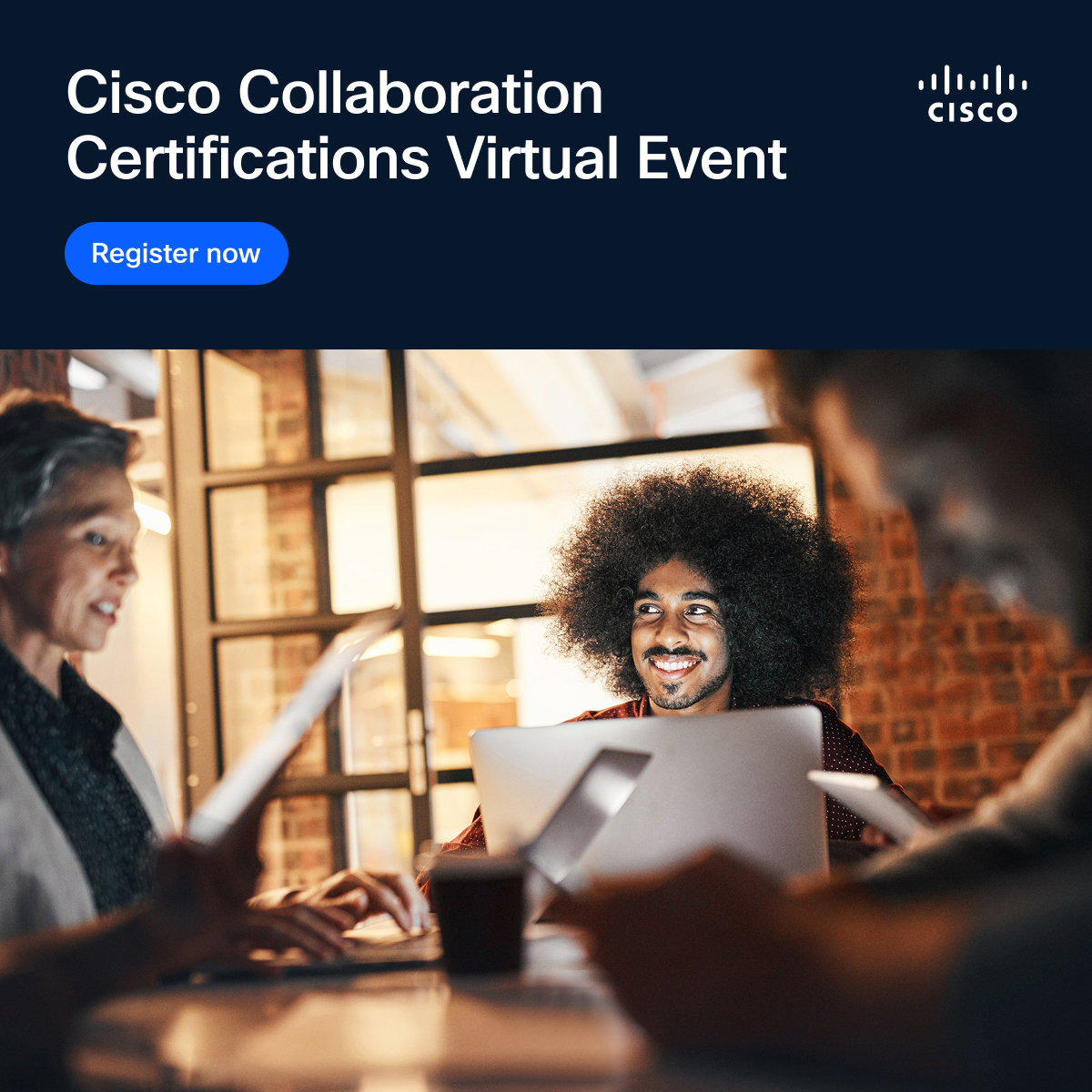 LearningatCisco's tweet image. Exciting changes are coming to our Collaboration Certifications 👀 
Join us for a free virtual event to explore what&apos;s new, what&apos;s changing, and what you need to know for your certification journey.

📅 November 19, 2025, at 9 a.m. Pacific Time

➡️ cs.co/601479Kdr