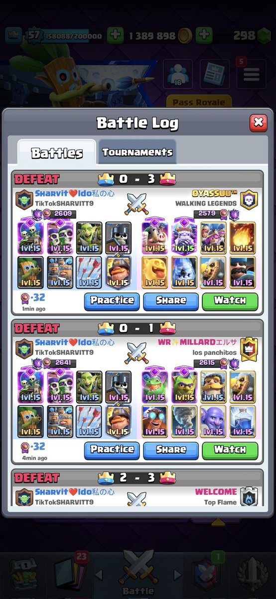 Part 2 👏: 12 Counters In a Row Jajaja show me 1 player (in top ladder) that have worse deck than mine (this szn) i give him 50$