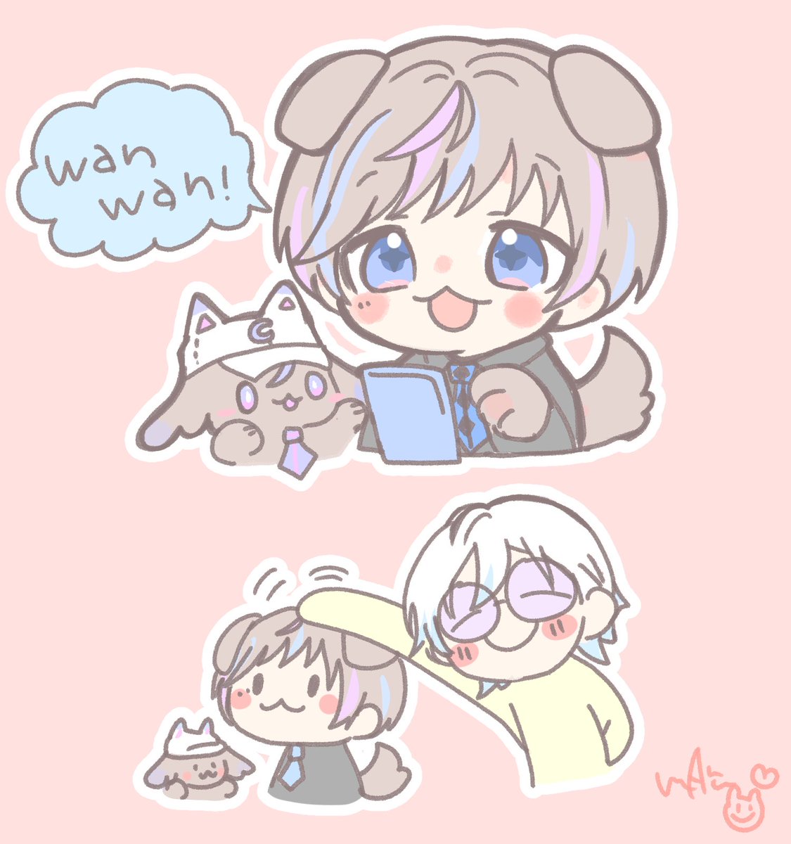 v2911maru's tweet image. 🫳🐶#Seiblue