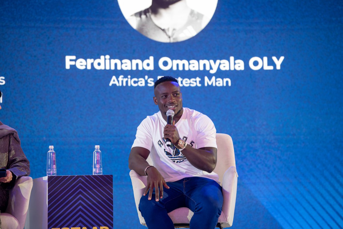 Moments from Ferdinand Omanyala’s halls tour and his session on the ESTAAD stage, a presence as warm as it was inspiring.

#ESTAAD2025