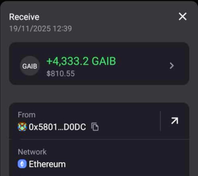 momo_rk3's tweet photo. $GAIB

🔗 https://t.co/vmL8GdfJKu

— “Still waiting for the perfect moment to claim?”
— “Waiting doesn’t create moments.”
— “So take it?”
— “Take it now.”

Action confirmed. $GAIB
No delay. No doubt.

CA: 0xc19d38925f9f645337b1d1f37baf3c0647a48e50 https://t.co/jnGFe4ZCsg