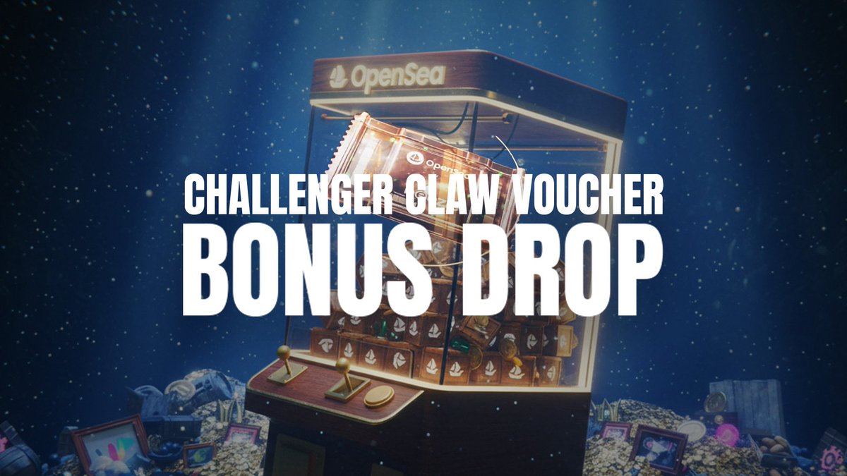 Leaderboard toppers, CHECK YOUR WALLETS 😤

We just sent OpenSea Challenger Claw vouchers to our monthly Top 10 and all-time Top 10 collectors 👇