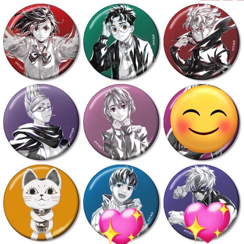 ダンダダン Ani-Art ブロマイド 缶バッジ アクリルカード 譲：オカルン