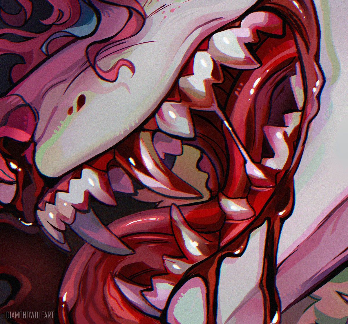 diamondwolf_art's tweet photo. 🦷 https://t.co/TK9UN4Ue8P