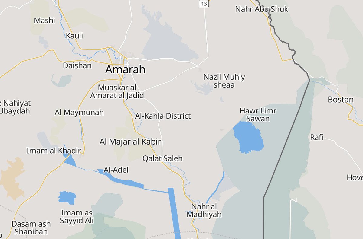 TracTerrorism's tweet image. Unidentified Perpetrators Carry Out Two Separate Armed #Assaults Targeting Popular Mobilization Forces (PMF/PMU) Personnel in Al-Iskan Neighborhood, #Amarah City, Maysan Governorate, #Iraq
Read more: trackingterrorism.org/chatter/unknow…
