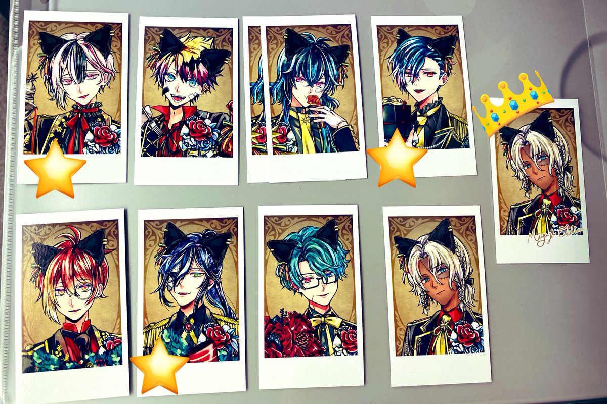 交換/譲渡】あくねこ ナンジャタウン インスタントフォト風カード