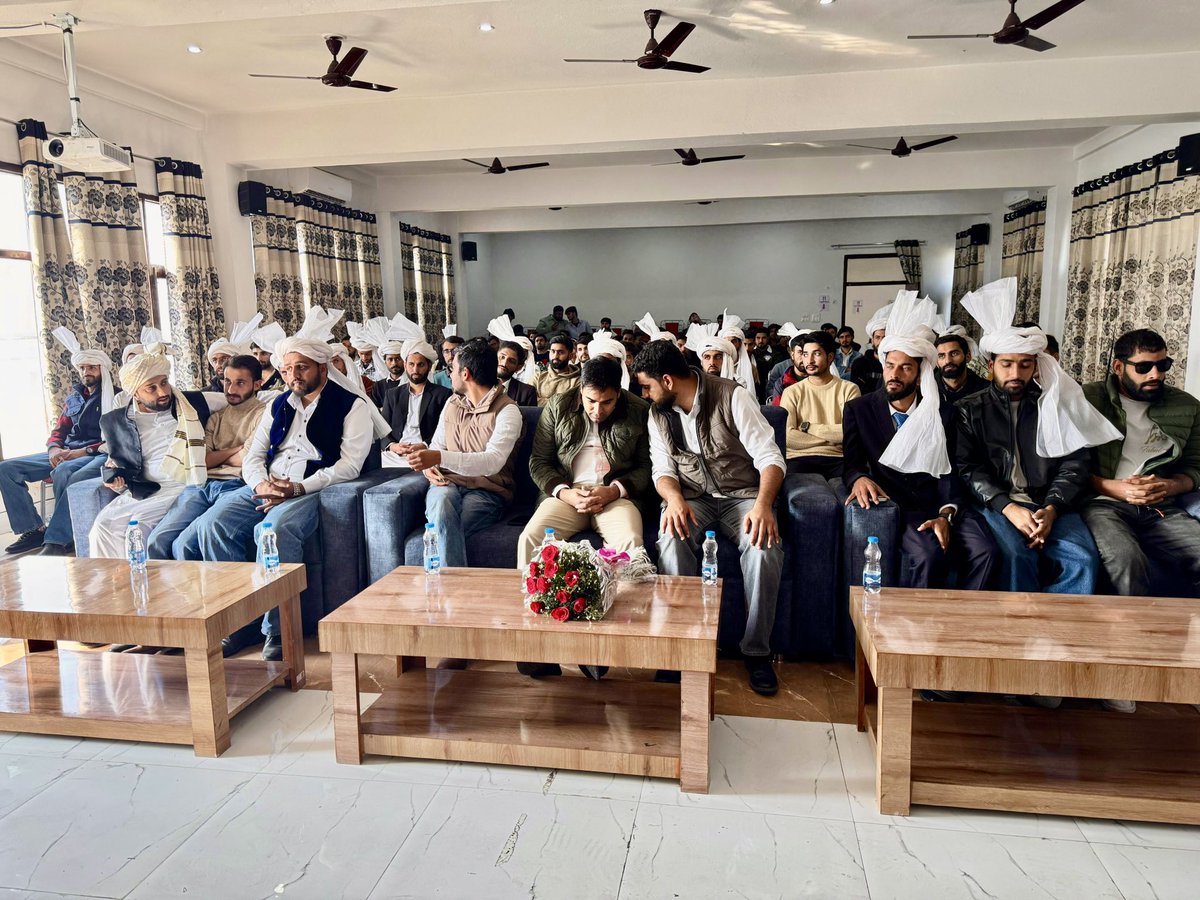 Sakib__ch's tweet photo. GBSA held a interaction program in Gurjar Desh Charitable Trust Jammu. https://t.co/aPgXfhRsYH