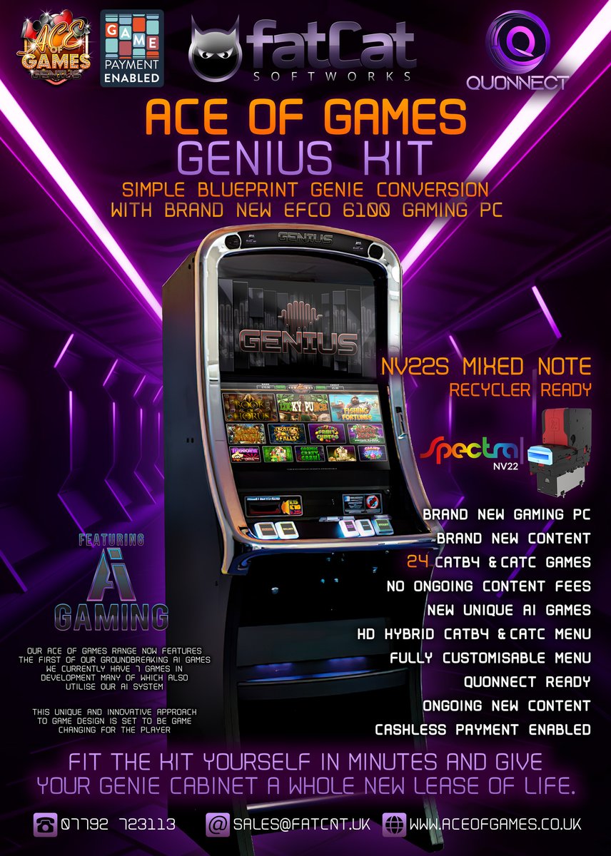 Ace Of Games Genius Kit. Simple Blueprint Genie Conversion Kit. - mailchi.mp/906411c50442/a…