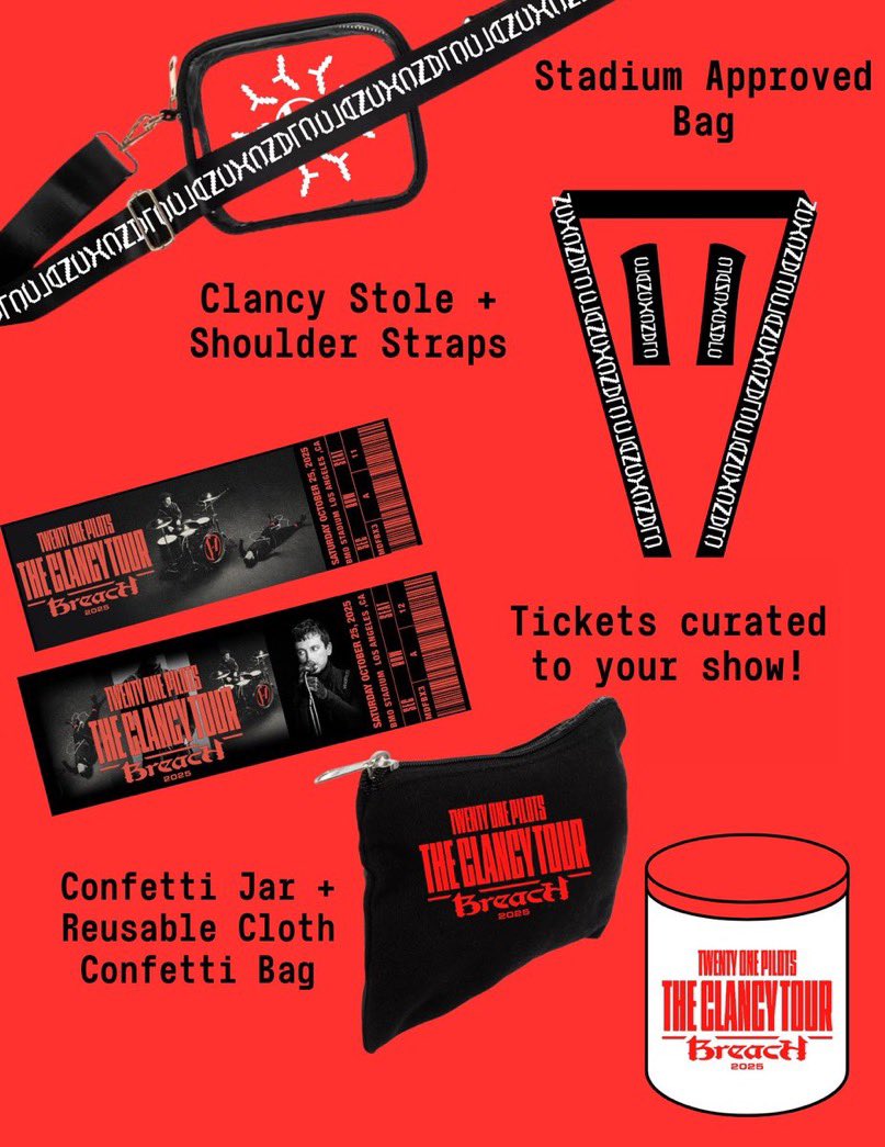 AllTheSame2025's tweet image. Here is a clearer depiction of what is in Angela’s Clancy Tour Pack (for those curious). If you have any questions, please let us know

You have until 12:00 PM on Saturday (Nov 22) to enter to win

Click the link below to donate/enter!!

🔗: tiltify.com/@projectats/to…

#ProjectATS