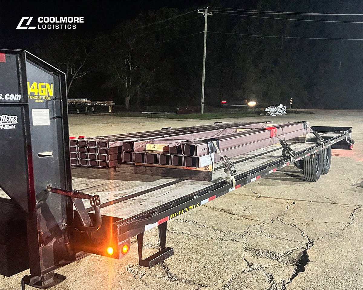 Here’s what’s been on the move lately:
Steel coils, lumber, and building materials - stacked for plants and sites. 🚛

#Logistics #Freight #HeavyHaul #TruckDrivers #Construction