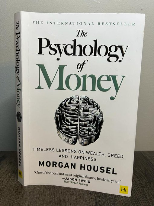 AccentInvesting's tweet photo. If you want to make better financial decisions, the psychology of money is a must-read.

18 Timeless Lessons from the Book The Psychology of Money: https://t.co/V4zYjhM4ya