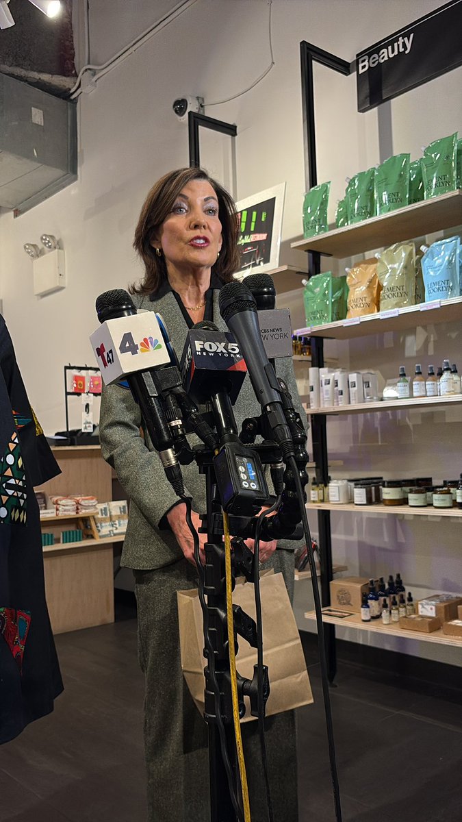 .<a href="/GovKathyHochul/">Governor Kathy Hochul</a> says she was involved in conversations between Jessica Tisch and <a href="/ZohranKMamdani/">Zohran Kwame Mamdani</a> over the summer and that the PC will play an integral role in resisting any federal incursion from federal law enforcement