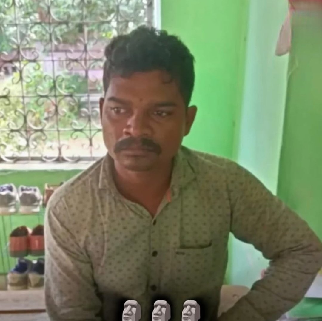 This man k*lled a man with a rock, who tried to r*pe his minor daughter; then goes to the police station and surrendered.