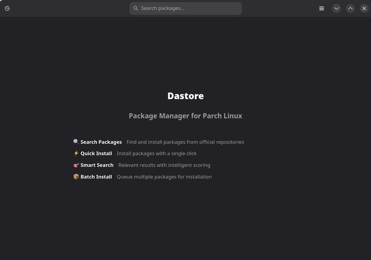 Parchgnulinux's tweet image. برنامه #دستور (dastore) یک #مدیربسته مینیمال نوشته شده برای #پارچ به مخزن world اضافه شد.

این برنامه در کنار Pastore که در دست تکمیل است، نقش مدیریت بسته را در پارچ ایفا خواهد کرد.

برای نصب:

sudo pacman -S dastore

با تشکر از علی صفامنش عزیز برای برنامه دستور