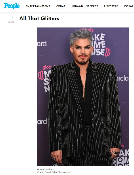 dianik_bg's tweet image. PEOPLE: 11/125📸 All That Glitters
Adam Lambert glitters in a sparkly suit at Global's Make Some Noise charity gala night in London on Nov.18
Here are the best photos of celebs out&amp;amp;about this week. Come back tomorrow for more of the latest A-list outings!
people.com/star-tracks-we…