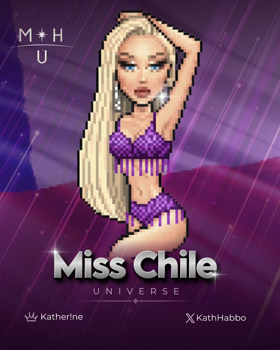 Miss Chile 🇨🇱 - Kather!ne

👑: «Mi causa es la protección del planeta, porque sin él no hay hogar, ni sueños, ni futuro. La verdadera elegancia nace del respeto profundo hacia la naturaleza».

#MHU2025