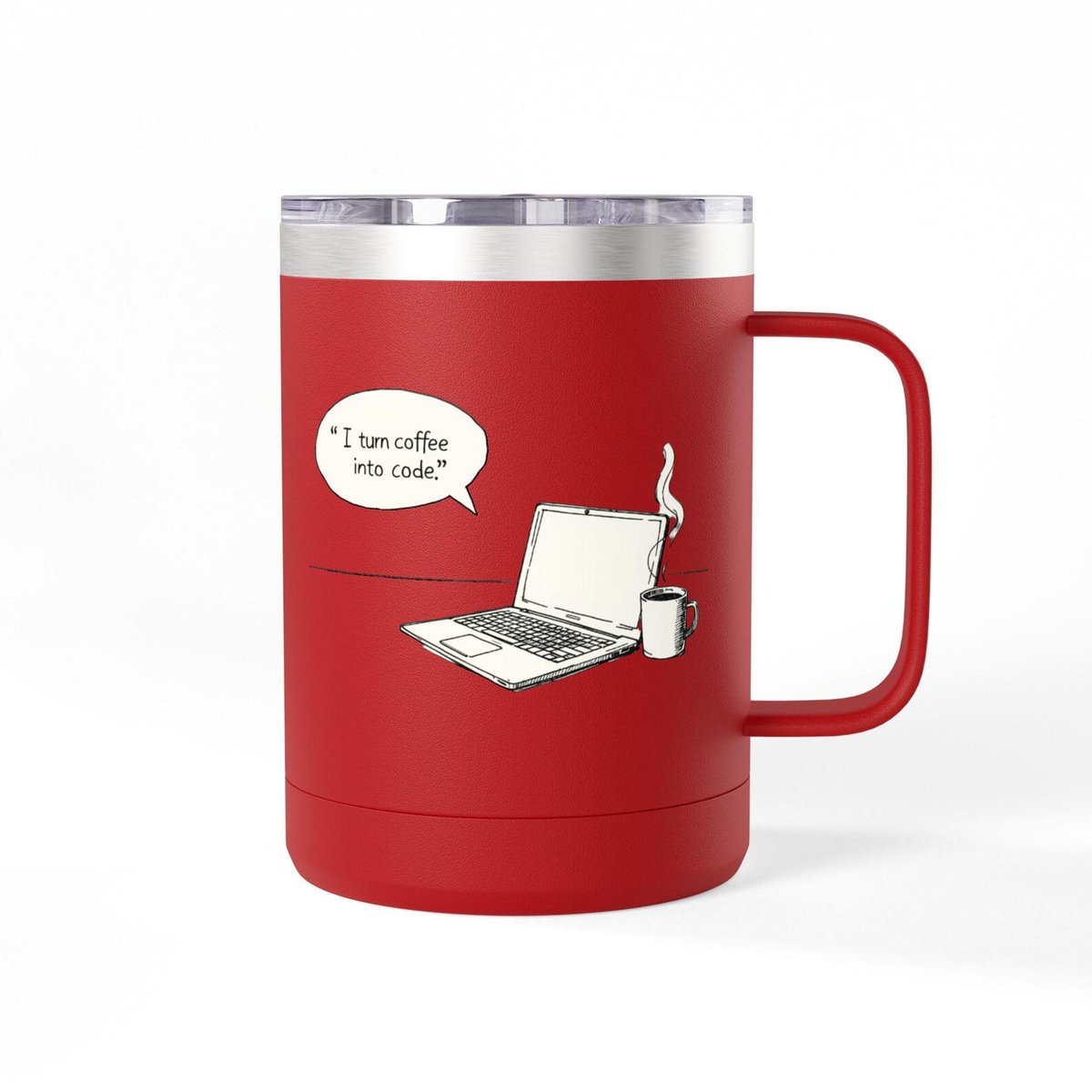 smnjpo1's tweet image. I Turn Coffee Into Code Laptop illustration Tumbler | Programmer Coffee Mug 15oz
✅Free shipping
etsy.com/listing/440783…

@Etsy #funnymug 
#programmer 
#CodingAdventures