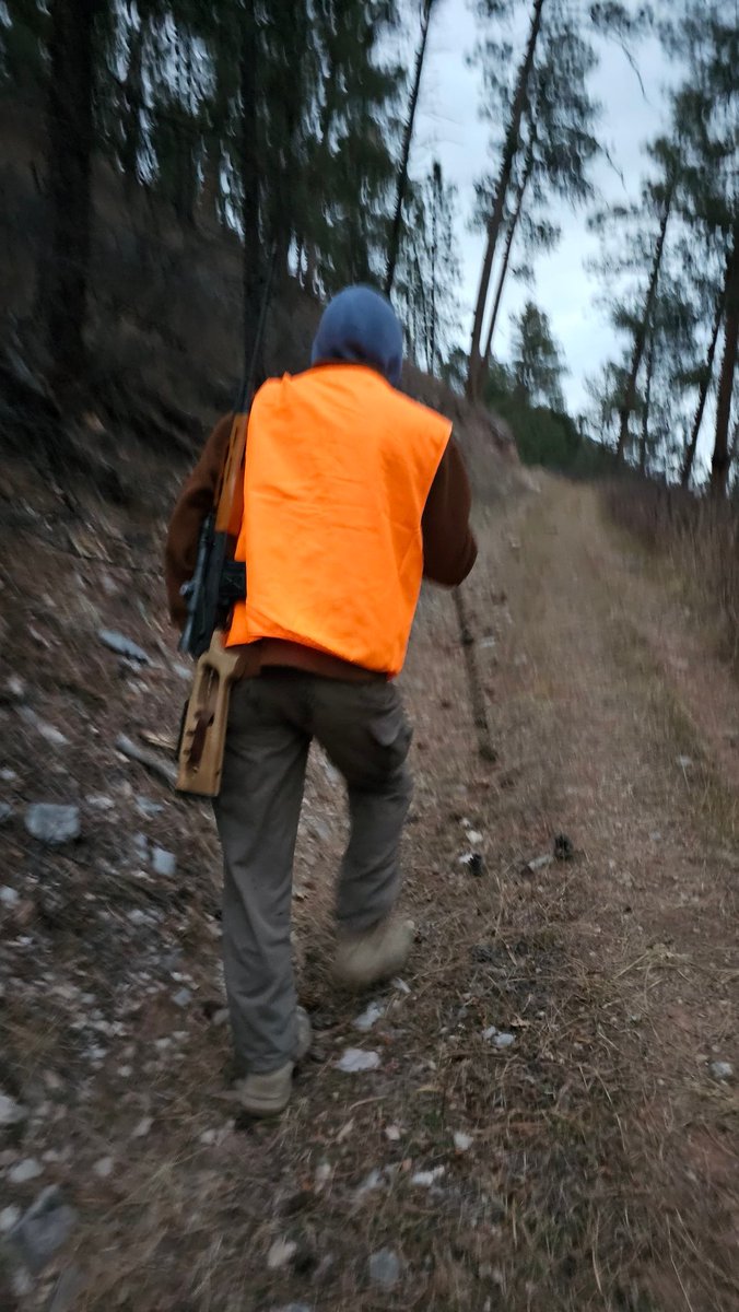 You gotta wake your 19 year old up at 3 and drag home out hunting.