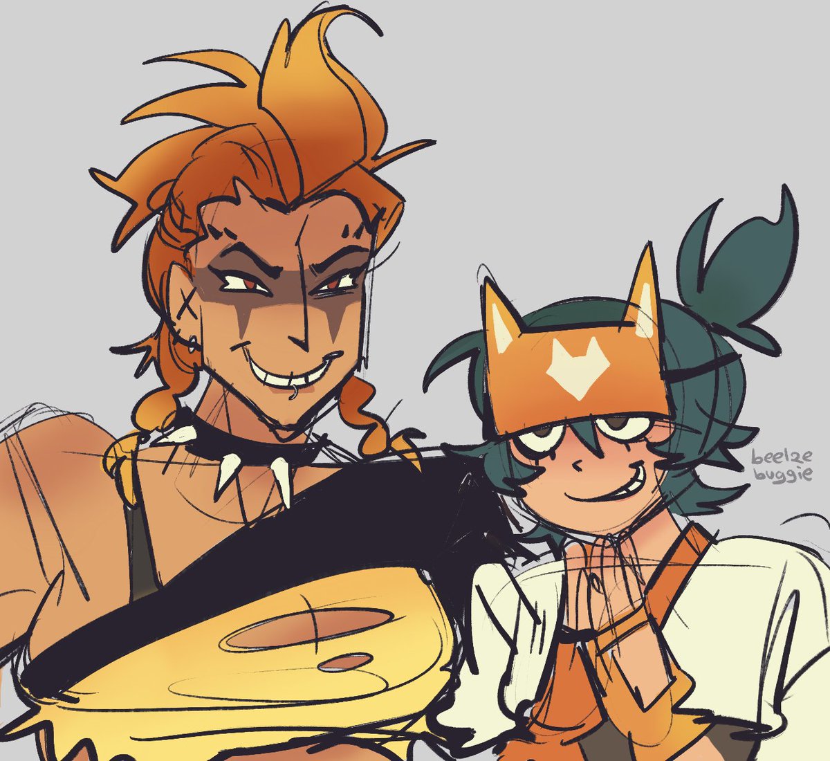 iluvmoiraweaver's tweet image. piss team @hardcorechewie4 
#overwatch #junkerqueen #kiriko