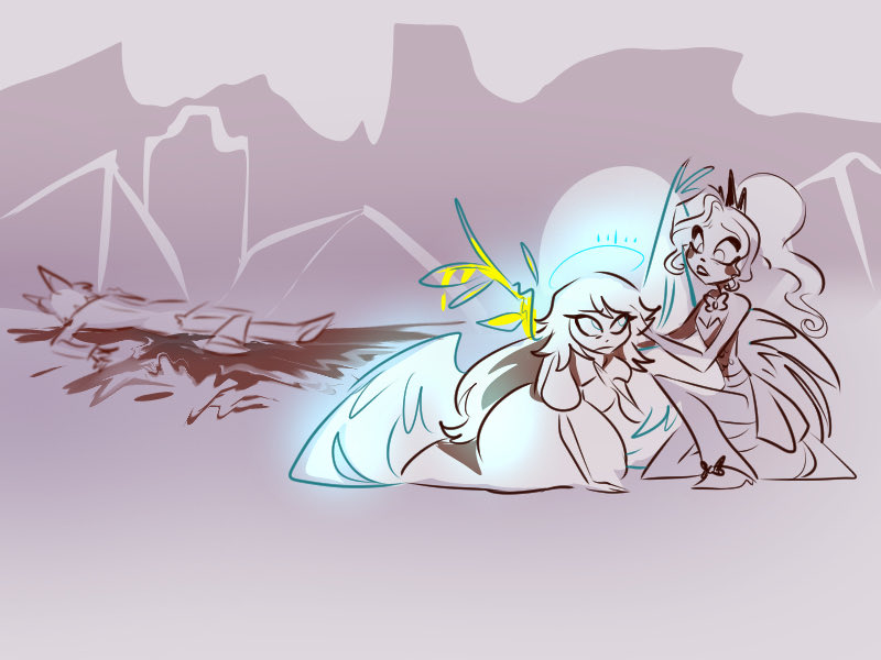 Arisart_corner's tweet image. Spoiler
.
.
.
.
.
THIS WAS KILLING ME💀😭
#hazbinhotelseason2