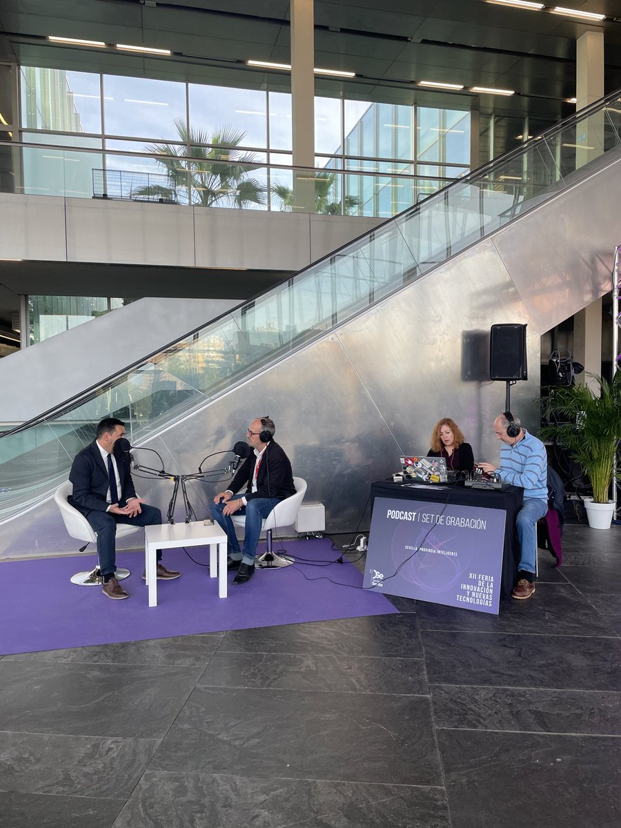 🗣️Gonzalo Domínguez (<a href="/GonzaloAulaga/">Gonzalo Dominguez</a>), Diputado Provincial de Servicios Supramunicipales, en el set de grabación de podcasts de #Inproinnova2025 

📍A las 17:00 horas 👉inaugurará la mesa de la tarde ‘Tecnología al servicio de la protección civil y la extinción de incendios’