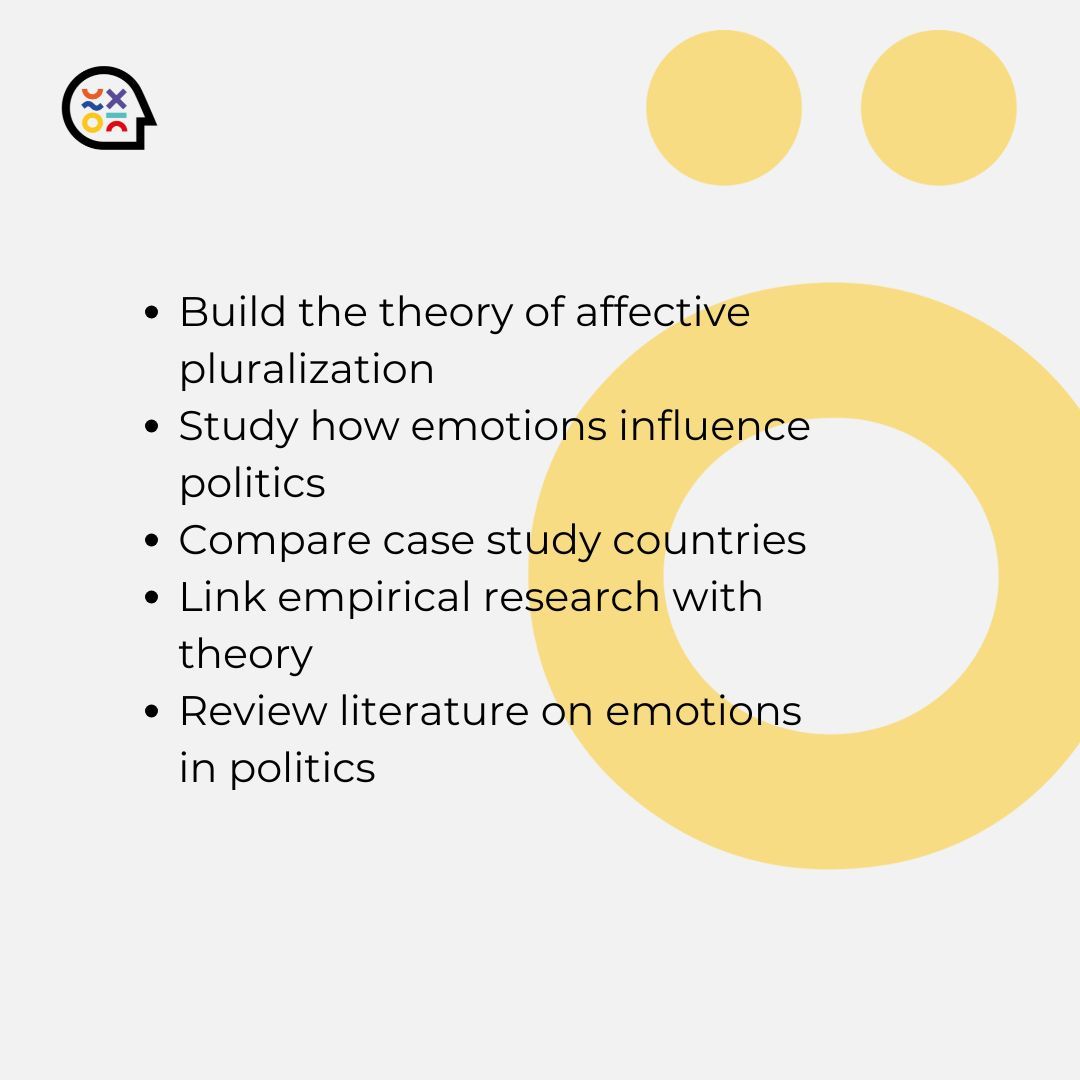 encodemotion's tweet image. ENCODE’s WP2 – Heightened Understanding is building the theoretical foundation for studying emotions in politics. 🧠💬
By reviewing key research, we aim to understand how emotions shape engagement, discourse, and democracy.
#ENCODE #EmotionsInPolitics #HorizonEurope #Democracy