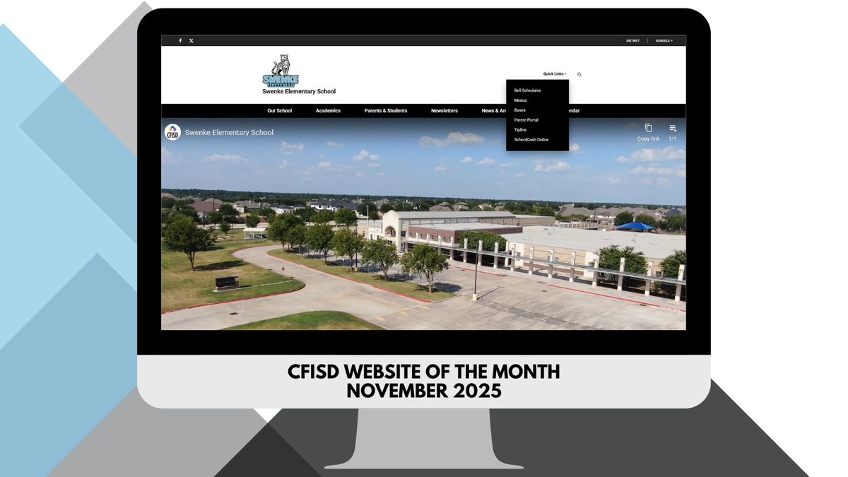 CFISD Web tweet media