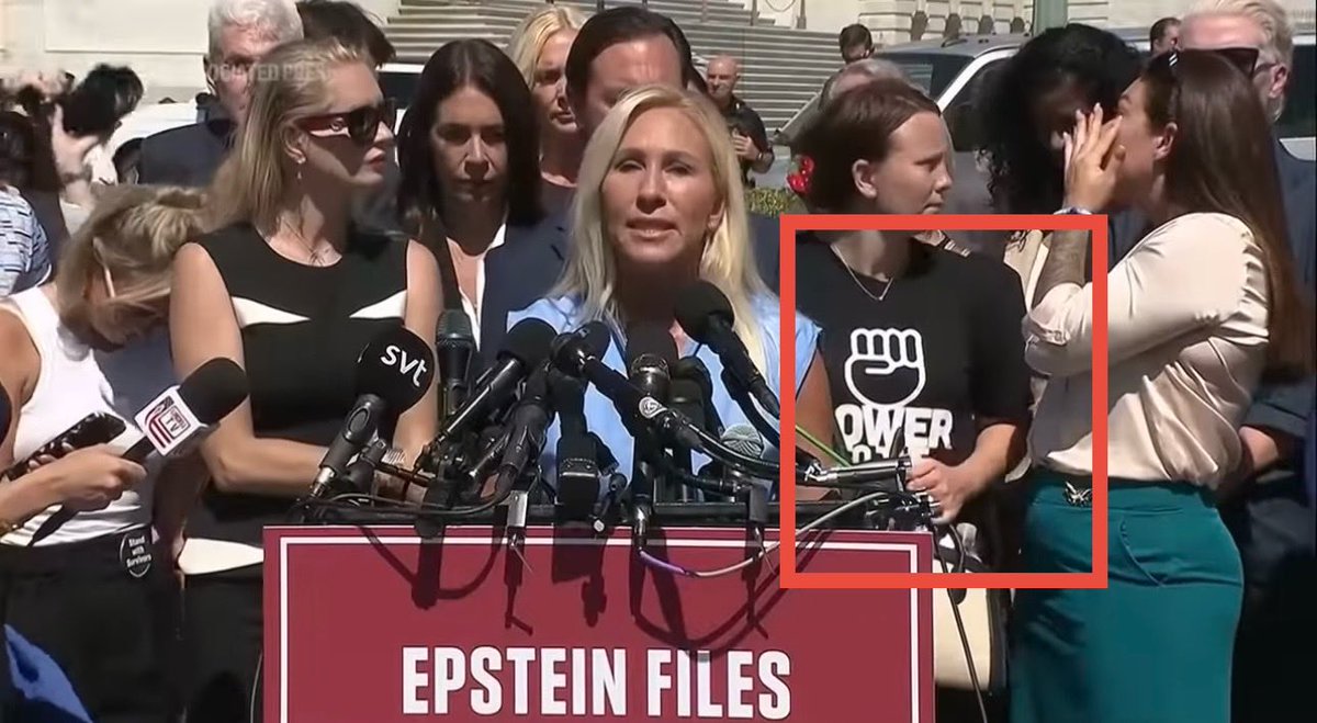 LauraLoomer's tweet image. NEW:

🚨 Is @mtgreenee @RepMTG working with George Soros, @reidhoffman and the Radical Left to “Get Trump” with false accusations of sexual predation? 🚨 

On Monday, November 17th, Marjorie Traitor Greene posted the video below with a message about the vote on the Epstein Files.…