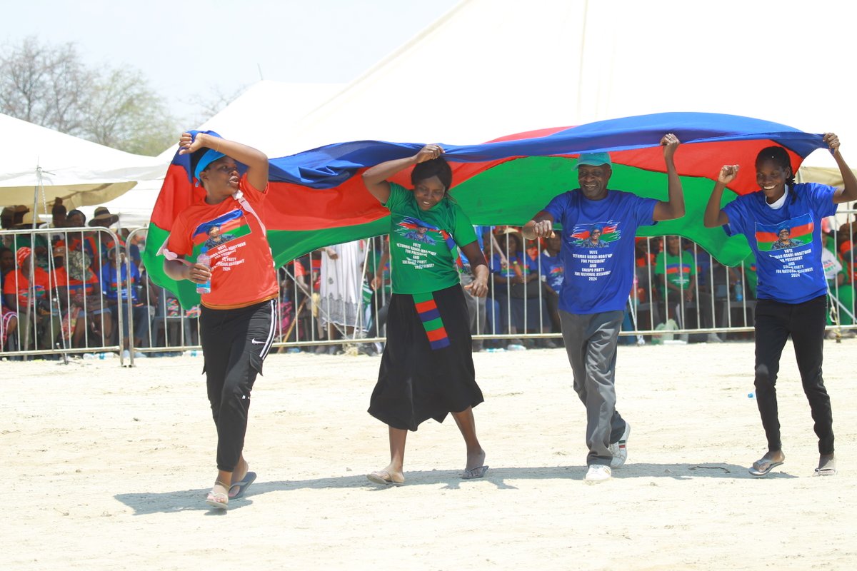 SWAPOPRESIDENT's tweet photo. #NovemberVoteSWAPO for Economic Growth — unlock investment, cut red tape, build skills, and power SMEs and local industry to create decent jobs in every region. https://t.co/v0C3XzygL1