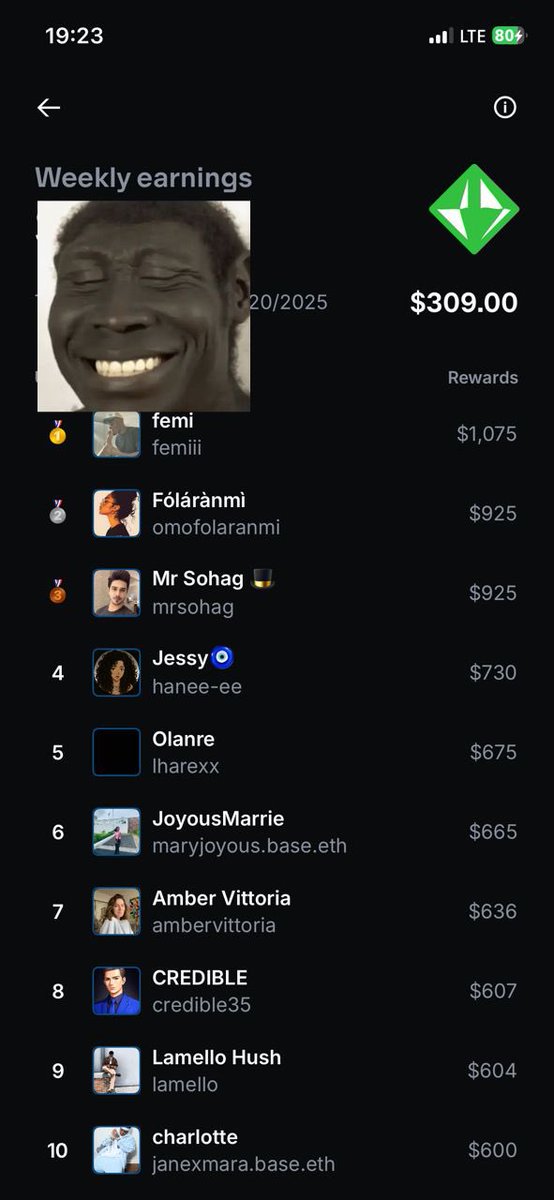 Web3brr's tweet image. Thank you web3
Thank you @base 

First 3 figs achieved internally from Baseposting and creating on @baseapp 

Let’s do more…it pays to be here!!