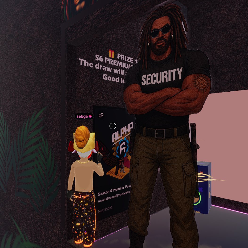 Xsebga's tweet image. #SandFam #DCLFam #HypFam #MetaverseFam #Web3Community #Everyone #TheWorld #TheFreakingWholeWorld
La sécurité d&apos;@0xantela ne veut pas me laisser entrer pour le moment mais je vois bien qu&apos;il y a un Pass Premium #AlphaSeason6 #TheSandbox à gagner. 
Et je suis sûr qu&apos;il y a autre…