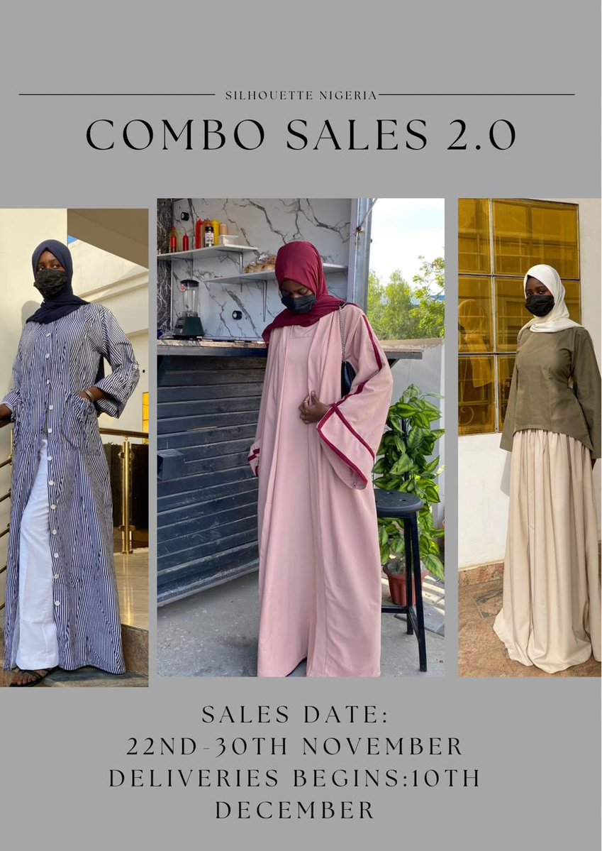 silhouette_ngr's tweet image. Your favourite pieces combined and on sale?? 
Prices have been reduced so you save 25% to 50% instantly.
Limited stock. First come, first served.
Stay tuned! 

wa.me/2349049792850 for more information