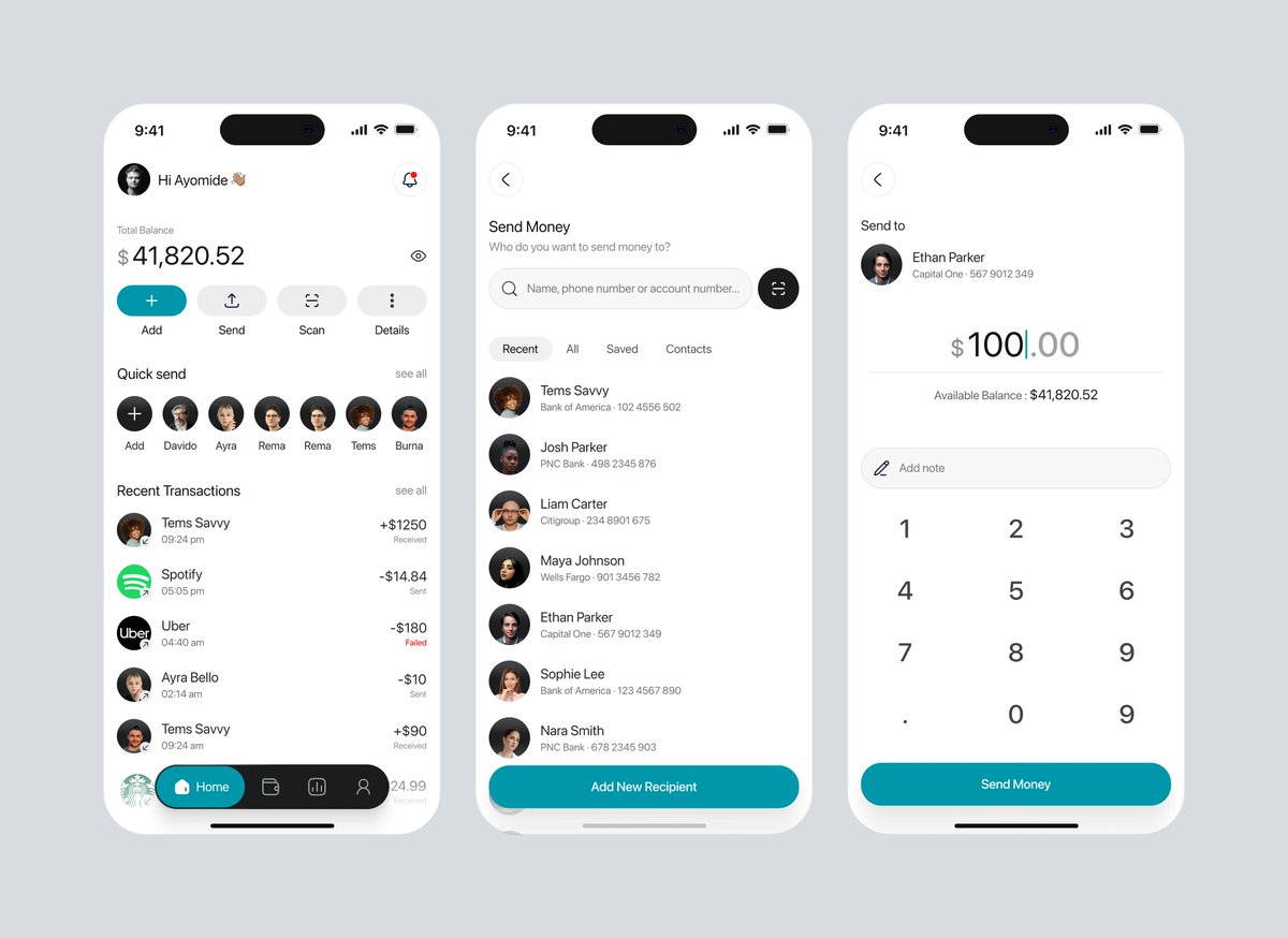 ayomide_des's tweet image. Show me an app design cleaner than this one, I will wait...